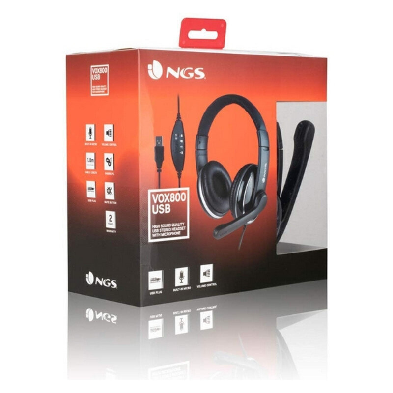 NGS VOX800 kaina ir informacija | Ausinės | pigu.lt