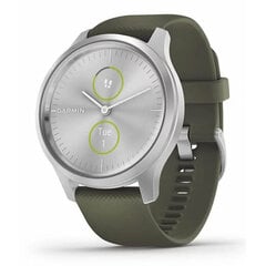 Смарт-часы Garmin vivomove Style S/E, silver/moss green цена и информация | Смарт-часы (smartwatch) | pigu.lt