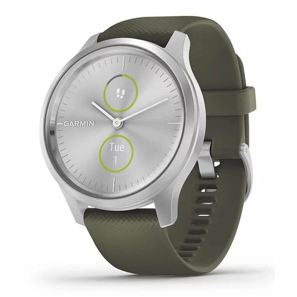 Garmin vívomove® Style Silver/Moss kaina ir informacija | Išmanieji laikrodžiai (smartwatch) | pigu.lt