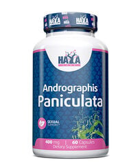 Пищевая добавка Haya Labs Andrographis Paniculata (Экстракт андрографиса метельчатого) 60 капсул цена и информация | Витамины | pigu.lt