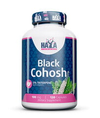 Haya Labs Black Cohosh (Juodojo šeivamedžio ekstraktas) 120 kaps. kaina ir informacija | Vitaminai | pigu.lt