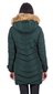 Tom Tailor moteriška žieminė striukė, tamsiai žalia цена и информация | Striukės moterims | pigu.lt