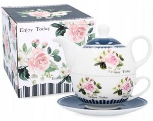 Enjoy Today arbatinukas su puodeliu, 390 ml kaina ir informacija | Taurės, puodeliai, ąsočiai | pigu.lt