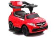 Paspiriama mašinėlė-stumdukas Mercedes, raudona kaina ir informacija | Žaislai kūdikiams | pigu.lt