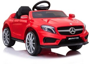 Детский электромобиль Mercedes GLA 45 красный лакированный цена и информация | Электромобили для детей | pigu.lt