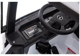 Детский электромобиль-грузовик Mercedes Actros, черный лакированный цена и информация | Электромобили для детей | pigu.lt