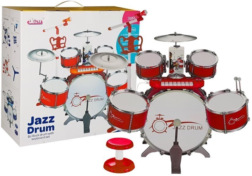 Būgnų rinkinys Jazz Drum kaina ir informacija | Mušamieji instrumentai | pigu.lt