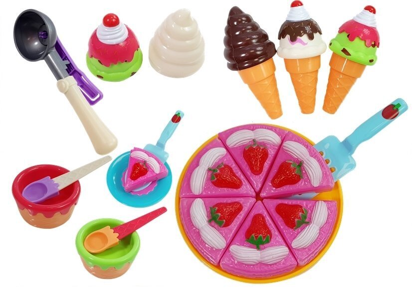 Žaislinių saldainių rinkinys Lean Toys kaina ir informacija | Žaislai mergaitėms | pigu.lt
