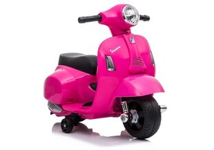 Электрический детский мотоцикл Vespa GTS 300 Mini, розовый цена и информация | Электромобили для детей | pigu.lt
