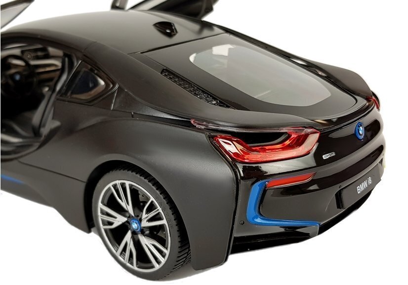 Nuotoliniu būdu valdomas BMW i8 1:14 - Automatinės durys - Rastar kaina ir informacija | Žaislai berniukams | pigu.lt