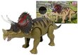 Žaislinis Triceratops dinozauras Lean Toys kaina ir informacija | Žaislai berniukams | pigu.lt