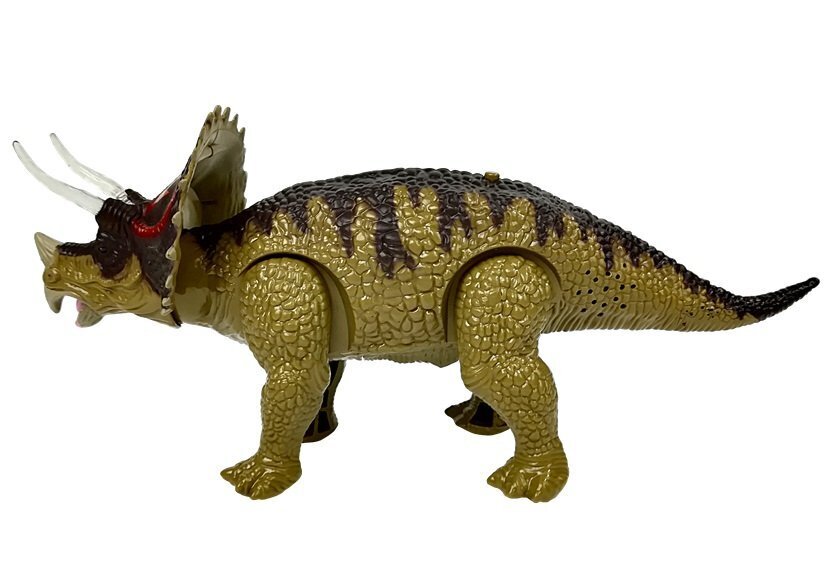 Žaislinis Triceratops dinozauras Lean Toys kaina ir informacija | Žaislai berniukams | pigu.lt