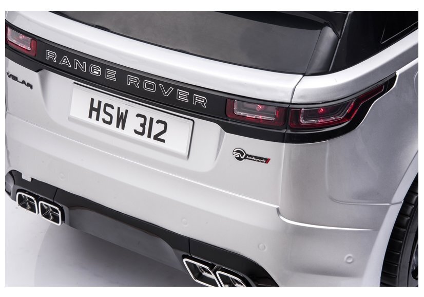 Dvivietis vaikiškas automobilis Lean Cars Range Rover QY2088, sidabrinis цена и информация | Elektromobiliai vaikams | pigu.lt