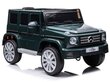 Elektromobilis vaikams Mercedes G500 žalias kaina ir informacija | Elektromobiliai vaikams | pigu.lt