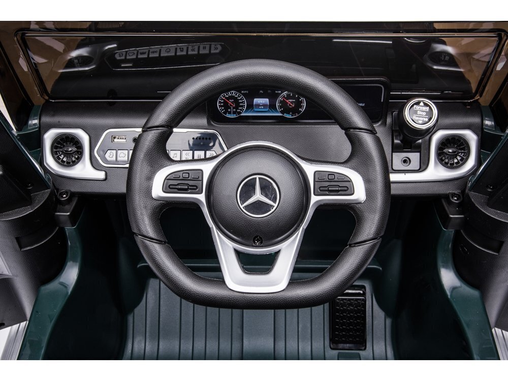 Elektromobilis vaikams Mercedes G500 žalias kaina ir informacija | Elektromobiliai vaikams | pigu.lt