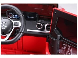 Elektromobilis vaikams Mercedes G500 raudonas kaina ir informacija | Elektromobiliai vaikams | pigu.lt