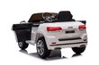 Vienvietis elektromobilis vaikams Jeep Grand Cherokee JJ2055, baltas цена и информация | Elektromobiliai vaikams | pigu.lt