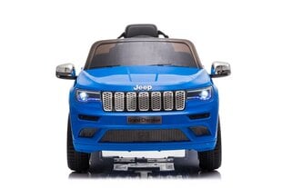 Одноместный детский электромобиль Jeep Grand Cherokee JJ2055, синий цена и информация | Электромобили для детей | pigu.lt