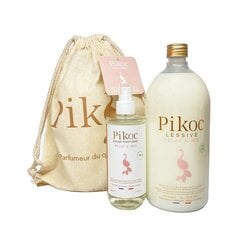 Parfumuotas skalbiklis Pikoc Duo Bag Eclat d'iris, 1000 ml + 200 ml purškiama dulksna цена и информация | Средства для стирки | pigu.lt