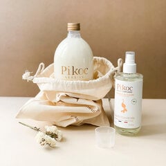 Parfumuotas skalbiklis Pikoc Duo bag Oranger en fleurs, 1000 ml + 200 ml purškiama dulksna kaina ir informacija | Skalbimo priemonės | pigu.lt