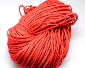 Parašiutų virvė(paracord) 4mm raudona 1m kaina ir informacija | Papuošalų gamybai, vėrimui | pigu.lt