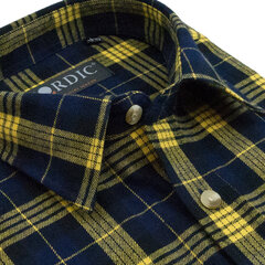 Рубашка фланелевая мужская NORDIC, прямой силуэт, с длинным рукавом 4037-46 цена и информация | Рубашка мужская | pigu.lt