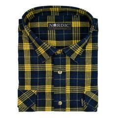 Рубашка мужская NORDIC больших размеров, прямой силуэт, с длинным рукавом 4037L-51 цена и информация | Рубашка мужская | pigu.lt