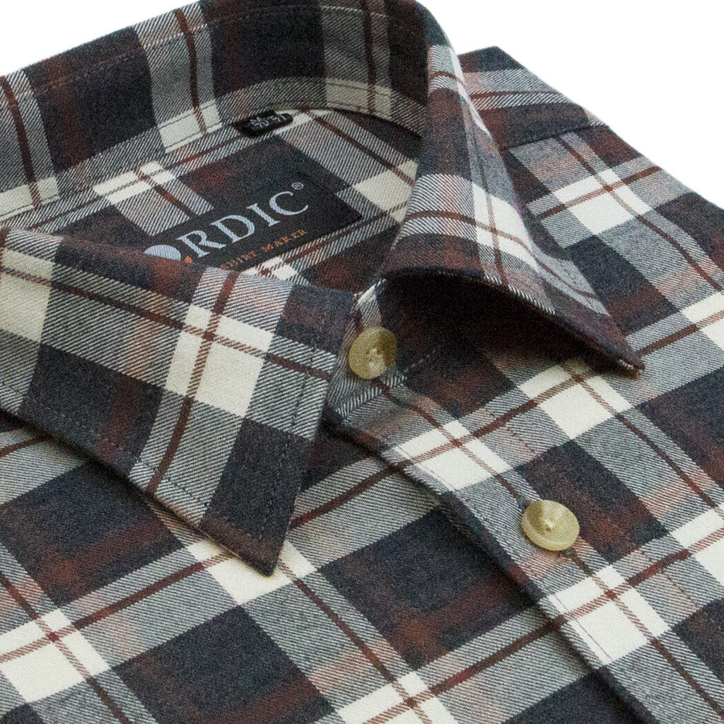 Flaneliniai marškiniai vyrams Nordic 4040, įvairių spalvų kaina ir informacija | Vyriški marškiniai | pigu.lt