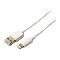 USB - Lightning kabelis, skirtas iPhone, 1 m, baltas kaina ir informacija | Krovikliai telefonams | pigu.lt