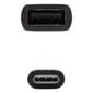 Nanocable USB 2.0 laidas, juodas, 0.15 m kaina ir informacija | Laidai telefonams | pigu.lt
