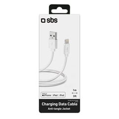 Duomenų perdavimo laidas/ USB įkroviklis SBS TECABLPOLOLIG89W kaina ir informacija | Laidai telefonams | pigu.lt