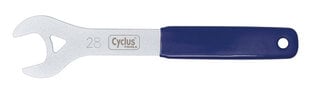 Įrankis Cyclus Tools hub cone spanner 28 mm, mėlynas цена и информация | Инструменты, средства ухода для велосипеда | pigu.lt
