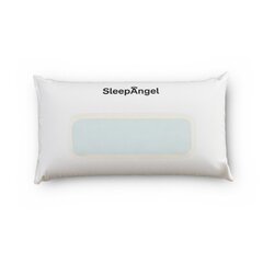 Подушка SleepAngel PERFORMANCE из микроволокна, чехол для переноски - антибактериальная, 50x60 см цена и информация | Подушки | pigu.lt