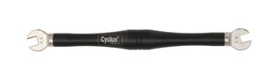 Įrankis Cyclus Tools for spokes Shimano 4.3/4.4 mm, juodas kaina ir informacija | Įrankiai, priežiūros priemonės dviračiams | pigu.lt