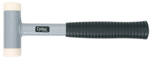 Įrankis Cyclus Tools soft-head hammer 250 mm, juodas kaina ir informacija | Įrankiai, priežiūros priemonės dviračiams | pigu.lt