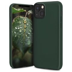 Чехол Moozy Lifestyle для iPhone 13, темно-зеленый цена и информация | Чехлы для телефонов | pigu.lt