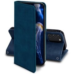 Флип-чехол Moozy для Samsung Galaxy S20 FE, Samsung Galaxy S20 Lite, Samsung Galaxy S20 FE 5G цвета синего мрамора – магнитный откидной футляр в стиле ретро-бумажника с держателем для карт и подставкой цена и информация | Чехлы для телефонов | pigu.lt