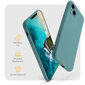 Moozy Minimalist Silikoninis Dėklas iPhone 13 Mini, Pilka Mėlyna - Matinės Dangos Plonas TPU Dėklas kaina ir informacija | Telefono dėklai | pigu.lt