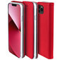 Moozy Atverčiamas Dėklas skirtas iPhone 13 Pro Max, Raudonas - Magnetinis Atverčiamas Dėklas su Kortelių Laikikliu ir Stovu kaina ir informacija | Telefono dėklai | pigu.lt