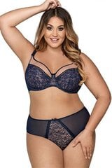 Minkšta liemenėlė Ava lingerie Crystal Soft 1396 moterims, mėlynos spalvos цена и информация | Бюстгальтеры | pigu.lt