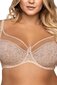 Minkšta liemenėlė Ava lingerie Crystal Soft 1396 moterims, smėlio spalvos цена и информация | Liemenėlės | pigu.lt