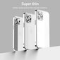 Matte transparent soft case camera protection (electroplated) Apple iPhone 12 sidabrinė цена и информация | Telefono dėklai | pigu.lt