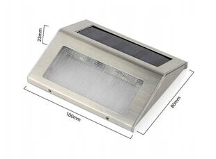 Maclean Настенный светильник с датчиком движения MCE119, солнечный светодиод цена и информация | Уличные светильники | pigu.lt