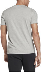 Reebok Футболки Wor Piping Tee Grey HA1066 HA1066/2XL цена и информация | Мужские футболки | pigu.lt