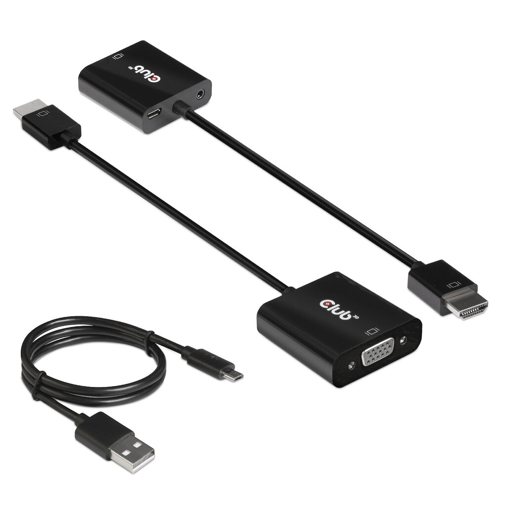 Club 3D CAC-1302 kaina ir informacija | Adapteriai, USB šakotuvai | pigu.lt