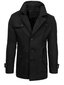 Paltas vyrams Toni CX0440-45976, juodas kaina ir informacija | Vyriški paltai  | pigu.lt