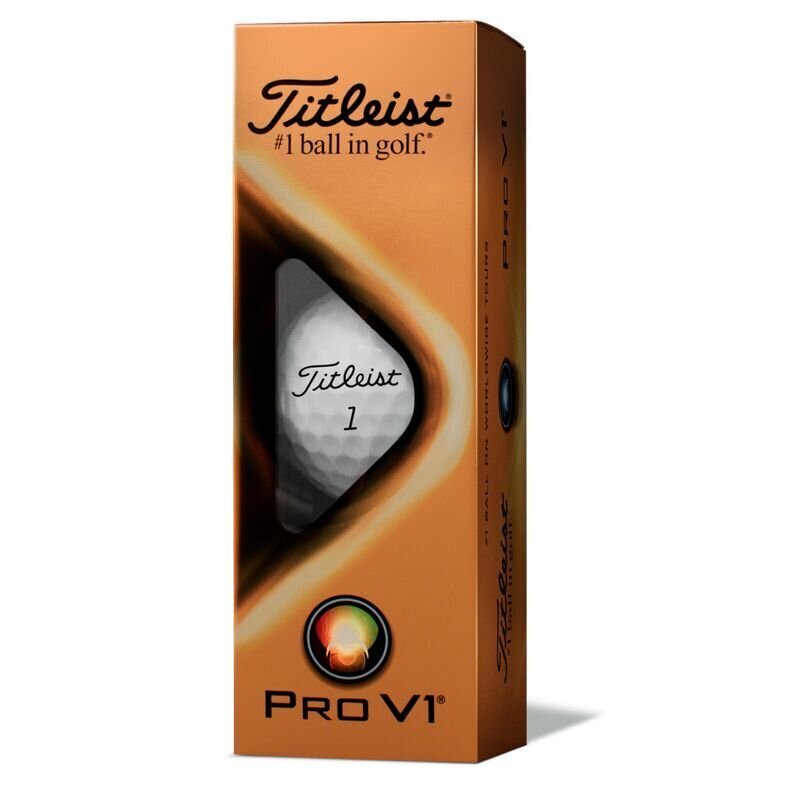 Golfo kamuoliukai Titleist ProV1, 3 vnt. kaina ir informacija | Golfas | pigu.lt