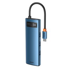 Кабель для телефона Baseus USB C — USB 100 Вт, HDMI 4K 30 Гц, SD, 3x USB 3.2 Gen 1, RJ45 1 Гбит/с цена и информация | Кабели для телефонов | pigu.lt