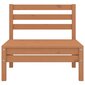 Dvivietė sodo sofa, 63,5 x 63,5 x 62,5 cm, ruda цена и информация | Lauko kėdės, foteliai, pufai | pigu.lt