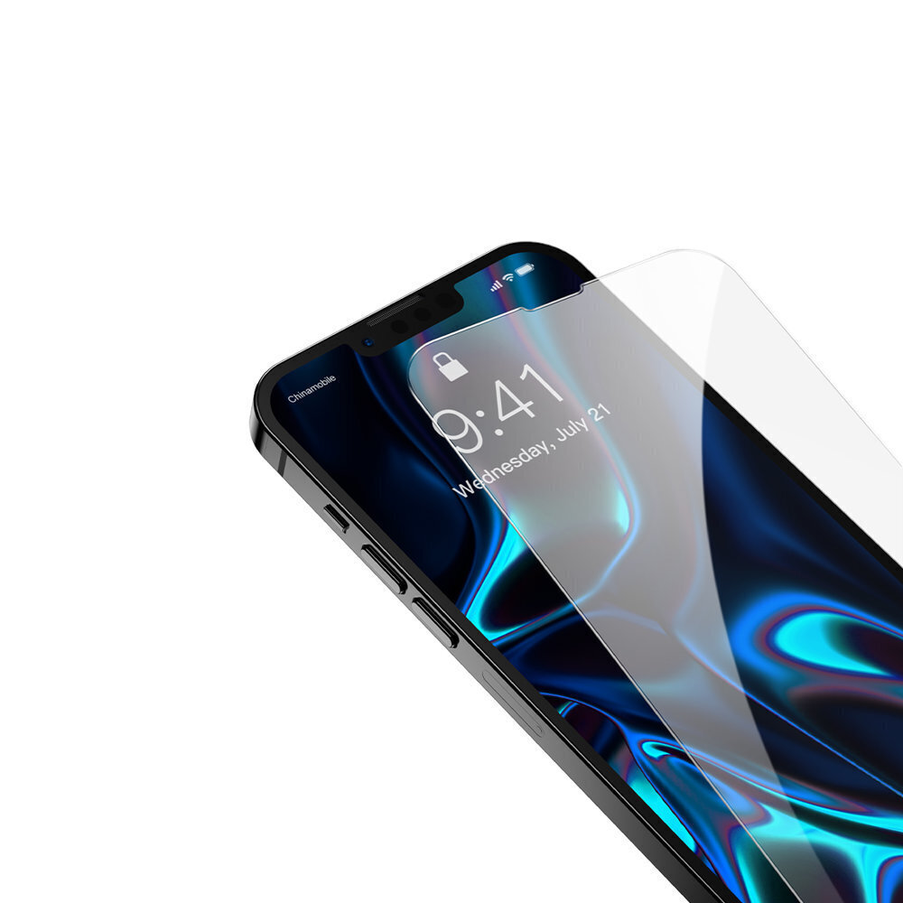 Apsauginis stiklas Baseus skirtas iPhone 13 mini kaina ir informacija | Apsauginės plėvelės telefonams | pigu.lt